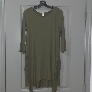 Olive Green Dress